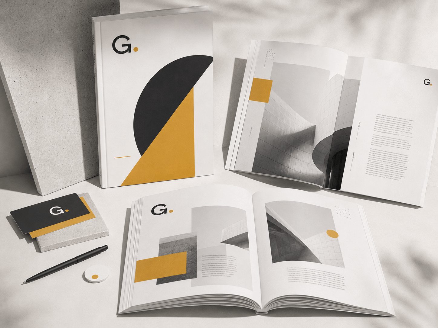Projet de design éditorial et mise en page premium par Graphiekech